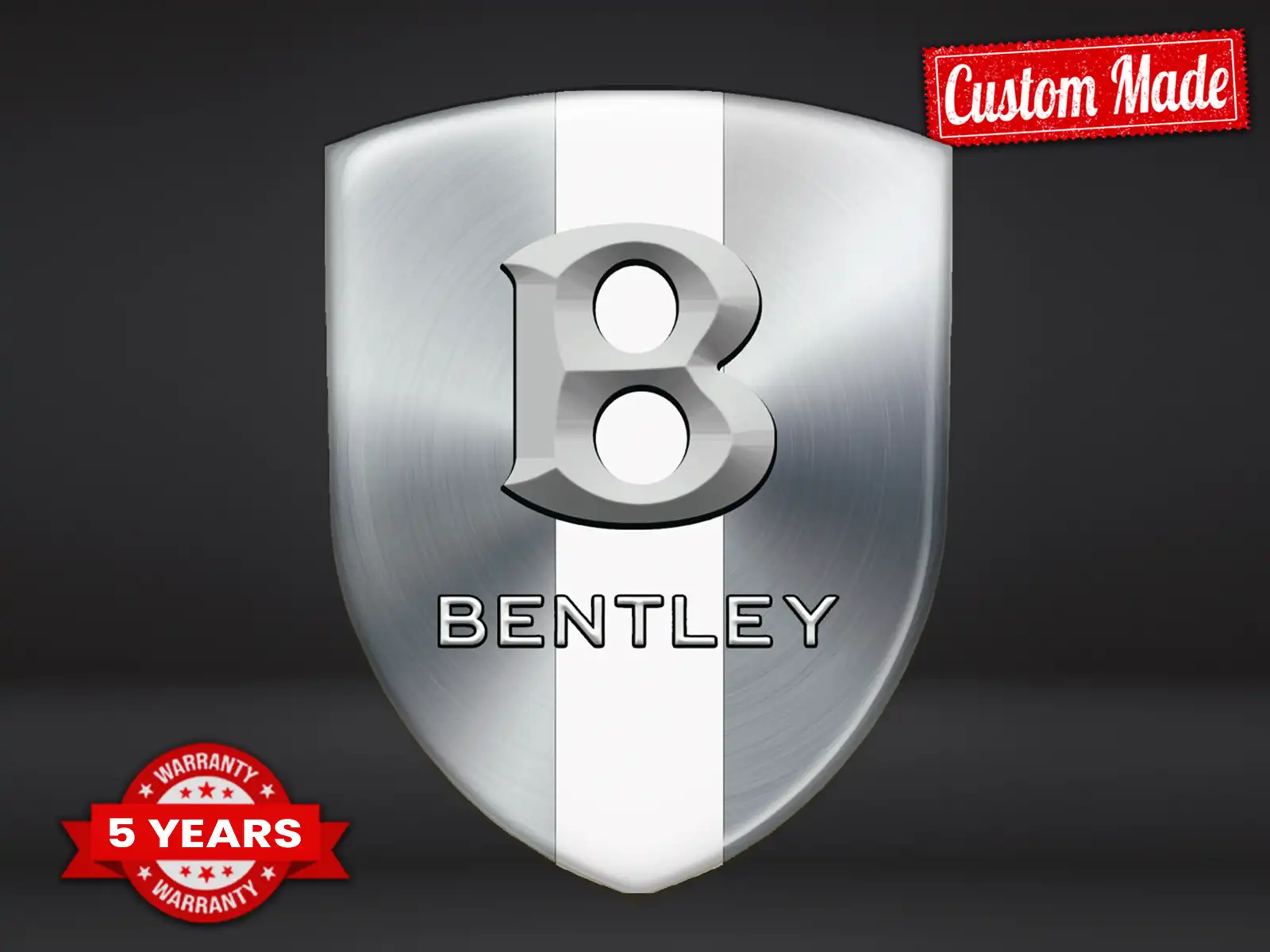 Bentley Stoßsticker Druck Edition Stern Professionell